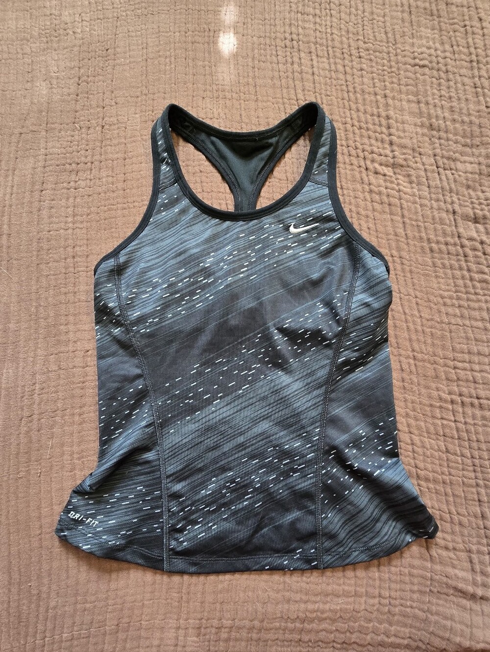 Nike Dri-fit Gray Racerback Tank Top Size XS